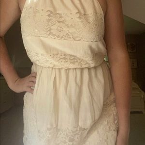 alrar’d state cream lace dress | size L |